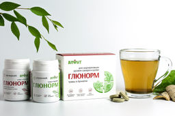 Глюнорм (фитосбор в брикетах) При диабете Алфит 1397