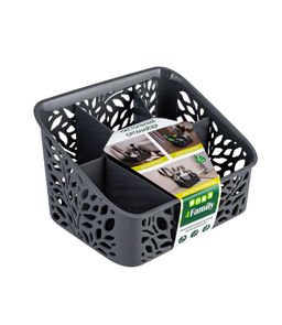 Органайзер настольный Leaves серый