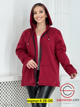 Толстовка женская на флисе - Bruno фото 5