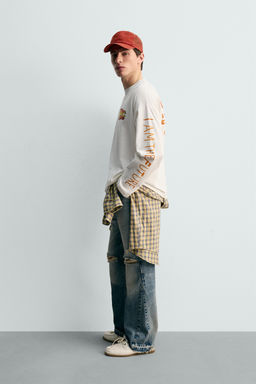 CAMISETA ILUSTRACI?N BACK TO THE FUTURE UCS LLC AND AMBLIN X DYLAN?S T-SHIRT CLUB X ZARA / blanco  фото 4