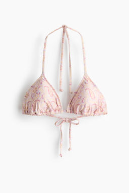 Top de bikini triangular con relleno - H&m фото 15
