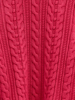 CONTE LDK 239 Укороченный фактурный джемпер fuchsia