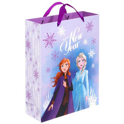 Пакет подарочный «С Новым годом!», 31×40х11 см, упаковка, Холодное сердце