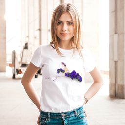 Эксклюзивная футболка Yana Pletneva упаковка плотный Zip пакет!