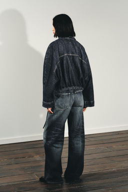 TRF EXTRA WIDE-LEG HIGH-WAIST JEANS - Zara фото 5