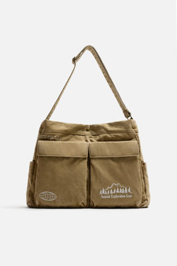 FABRIC SHOULDER BAG - Zara фото 3