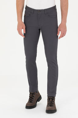 U. S. Polo Assn / Мужские брюки из плотной ткани антрацитового цвета - U.s. polo assn фото 16