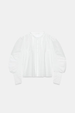 CAMISA ROM?NTICA ZW COLLECTION / Blanco