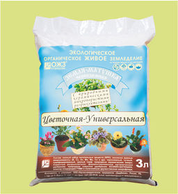 БШК Земля-Матушка Грунт Цветочный Универсал 3 л (4 шт./упак.)