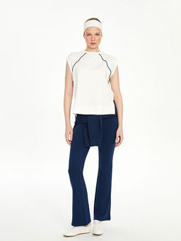 Bisiklet Yaka Oversize Kad?n Ti??rt