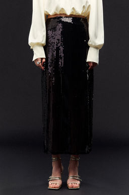 Юбка из пайеток с разрезом - Mollis фото 2