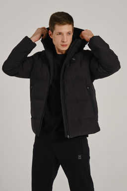 Пуховик короткий Черный TRN Down Jacket - Anta фото 3