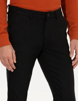 Siyah Slim Fit Kanvas Pantolon - Pierre cardin фото 6