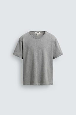CAMISETA REGULAR FIT / Gris vigor? - Zara фото 6