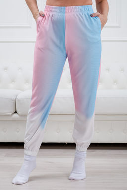 Брюки женские радуга розовый