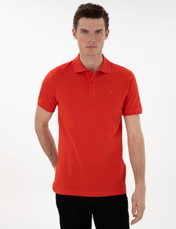 K_rm_z_ Slim Fit K_vr_lmaz Polo Yaka Basic Ti__rt - Pierre cardin фото 3