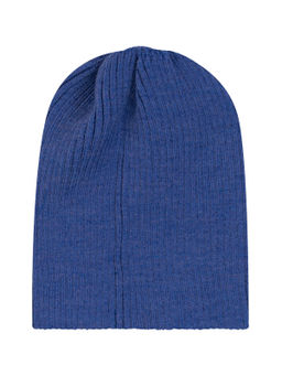 Шапка вязаная кобальт Ш-103 (58)