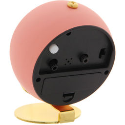 Будильник "ALICE" 8,5*5см розовый