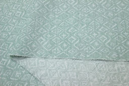 Сатин Шамаэль цв.мятная дымка, ш.2.35м, хлопок-100%, 110гр/м.кв - Купава фото 5