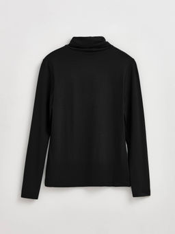 CONTE Водолазка из мягкой вискозы LD 1550 dark navy - Conte elegant фото 11