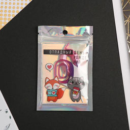 Свеча в торт 0, в пакете, цифра - Страна карнавалия фото 4