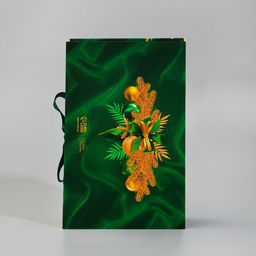 Коробка - книга С Новым годом!, изумрудная, 20 х 12.5 х 5 см - Дарите счастье фото 7
