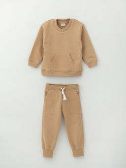 Костюм свитшот+брюки песочный, песочный - Lesi kids фото 35