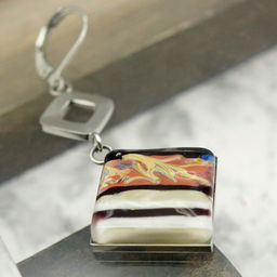 Серьги из муранского стекла ELEGANT ACCENT LS2988