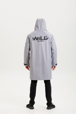 Плащ-дождевик (серый)