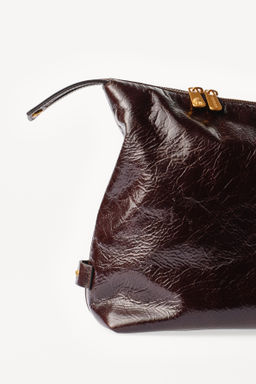 SOBRE XXL PIEL WILLY CHAVARRIA X ZARA / Marr?n  фото 2