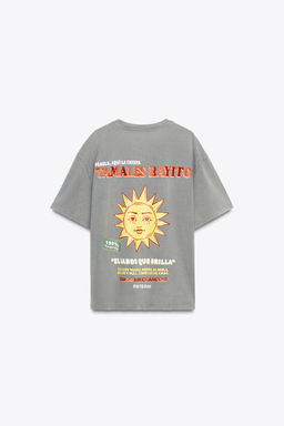 TEXT PRINT T-SHIRT - Zara фото 5