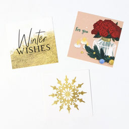 Набор подарочный новогодний «Этель. Happy holidays»: полотенце и аксессуары (6 предметов)