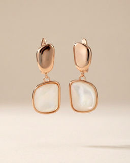 Серьги с натуральным перламутром - Vel vett фото 6