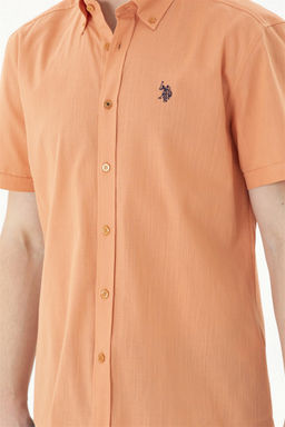 U. S. Polo Assn / Мужская рубашка с коротким рукавом в плитку - U.s. polo assn фото 6