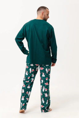 Пижама мужская Привет, зима! - Оптима фото 2