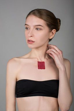 Кросс тейпы BB CROSS TAPE 4,9 см x 5,2 см (размер С) бежевый  фото 4