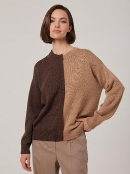 Джемпер женский 1231153010 brown/beige