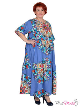 Платье Модель №1488 размеры 44-84 - Plusmoda фото 5