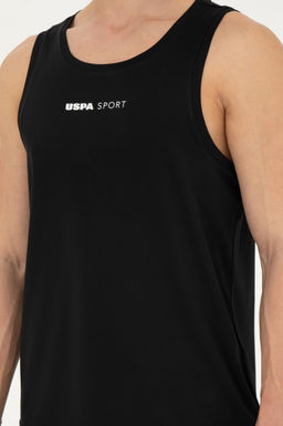 Мужская черная футболка с круглым вырезом - U.s. polo assn фото 13