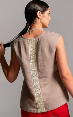 Блузка из 100% льна премиального качестваВарна