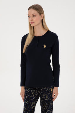 Kad_n Lacivert Pijama Tak_m_ - U.s. polo assn фото 3