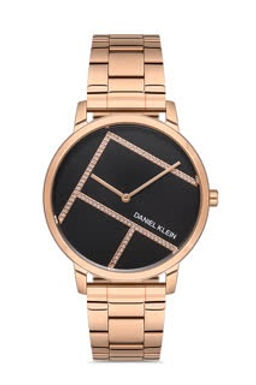 Наручные часы Daniel Klein женские с черным циферблатом 13058-4