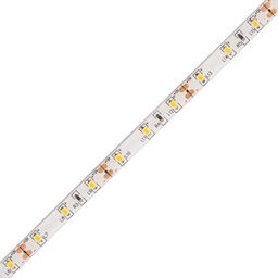 ULS-Q323 2835-60LED/m-8mm-IP65-DC12V-4,8W/m-5M-3000K Гибкая светодиодная лента на самоклеящейся основе. Катушка 5 м. в герметичной упаковке. Теплый белый свет(3000K). ТМ Volpe.