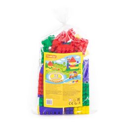 Конструктор (Средний, 72 элемента) (в мешке)