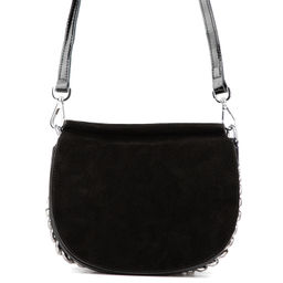 женская замшевая сумка Saddle Barcelo Biagi