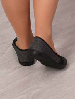 Слипоны темно-серые