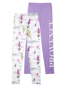 PlayToday / Легинсы для девочки, 2 пары в комплекте  фото 3