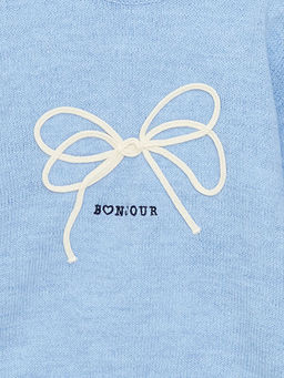 Bisiklet Yaka K?z ?ocuk Triko Kazak - Waikiki фото 3