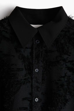 MAMA Blusa en tejido jacquard Before & After - H&m фото 6