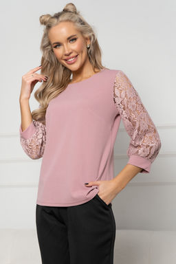 Блуза Open Style 6564 пудровый